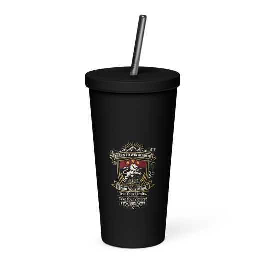LTW Shield logo Insulated Tumbler — Front