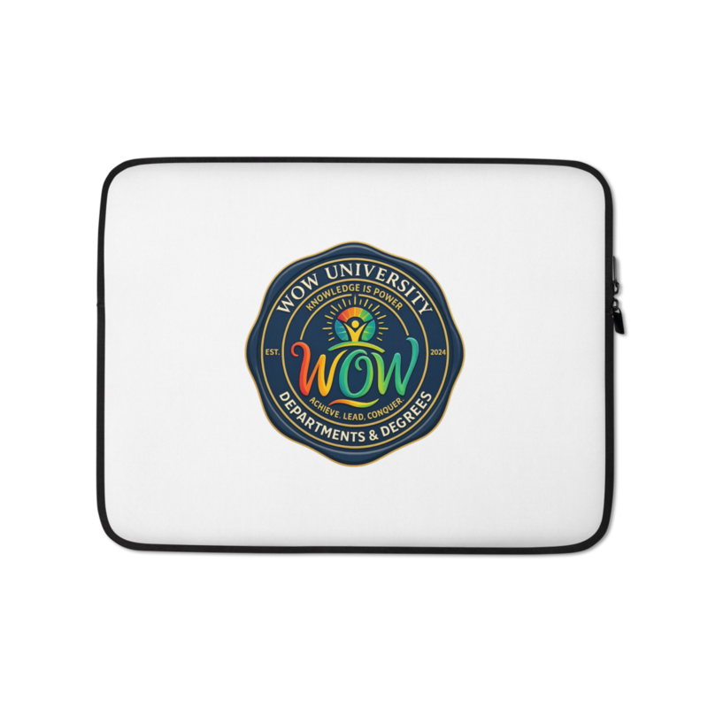 WOWU DepartmentsDegrees medallion Laptop Sleeve