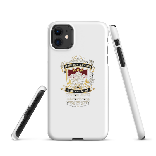 Learn To Win Academy | LTW Shield logo | iPhone Snap Case