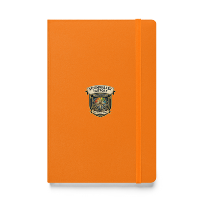 Stormwalker Outpost WOWU compass badge Hardcover Notebook