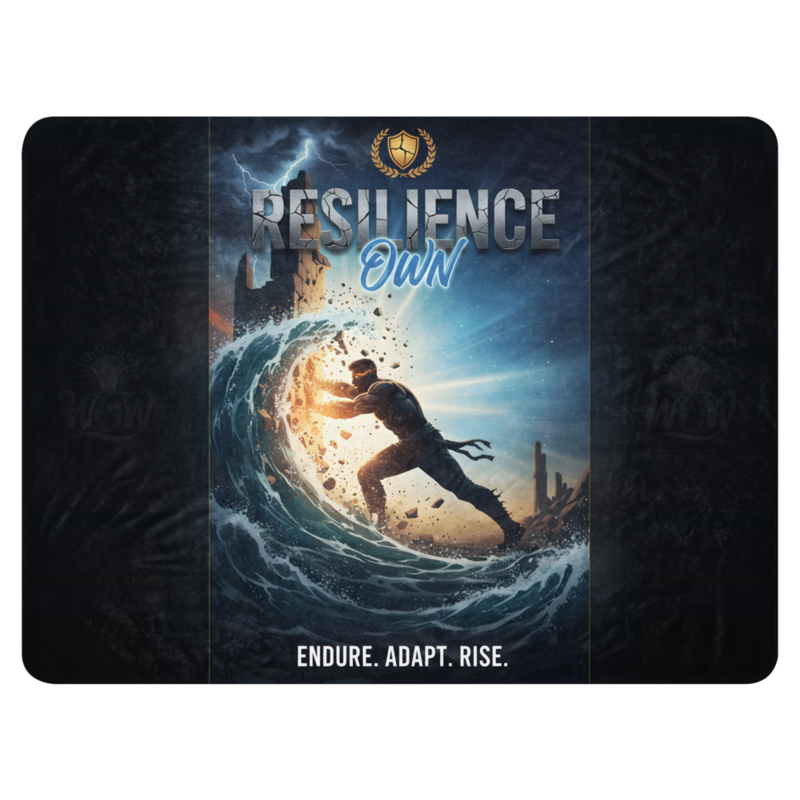 WOW | Resilience | Sublimated Sherpa Blanket