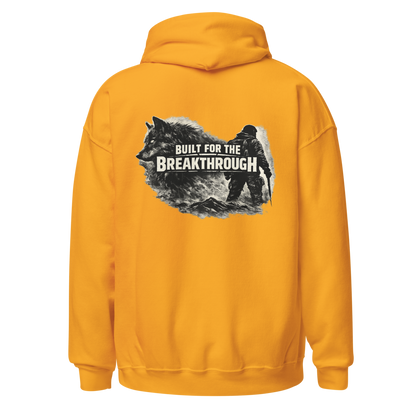 Stormwalker Outpost — Outpost Badge Hoodie — Back (Gold)