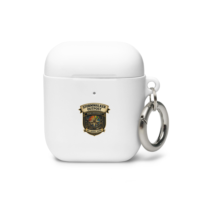 Stormwalker Outpost WOWU compass badge AirPods Case