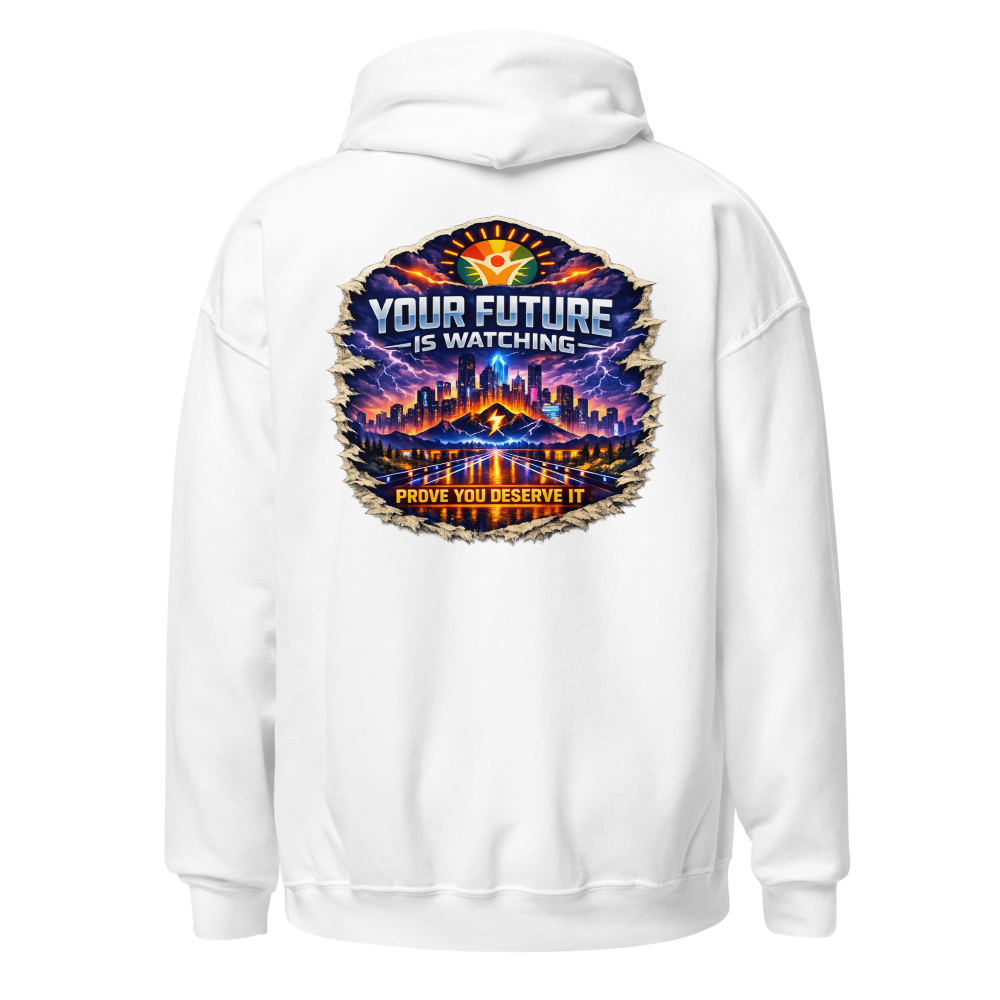 WOW University — Expedition Member Hoodie — Back (White)