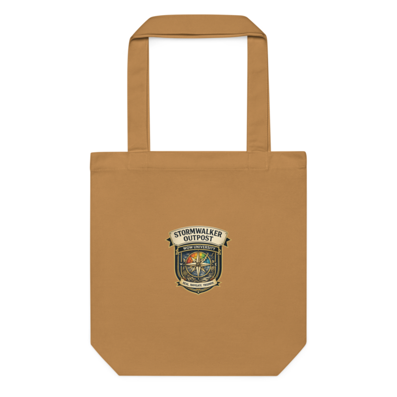 Stormwalker Outpost WOWU compass badge Cotton Tote Bag