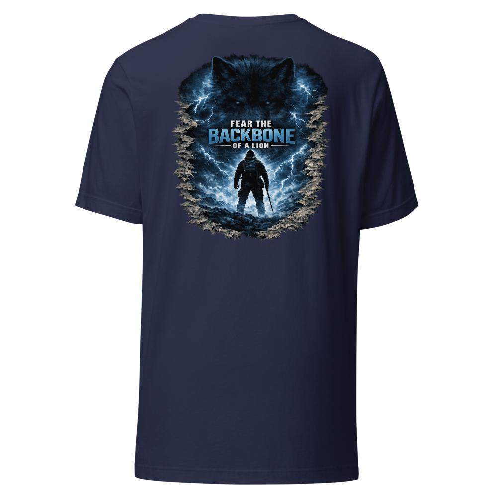 Stormwalker Outpost — WOW Logo Tee — Back (Navy)