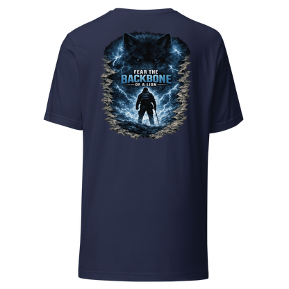 Stormwalker Outpost — WOW Logo Tee — Back (Navy)