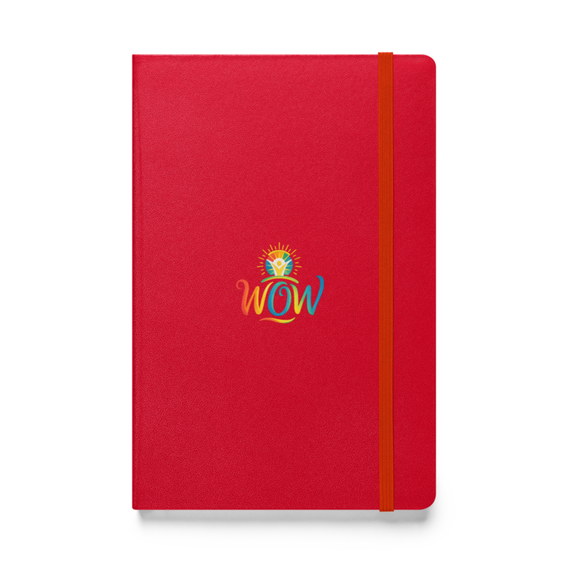 WOW Core logo Hardcover Notebook
