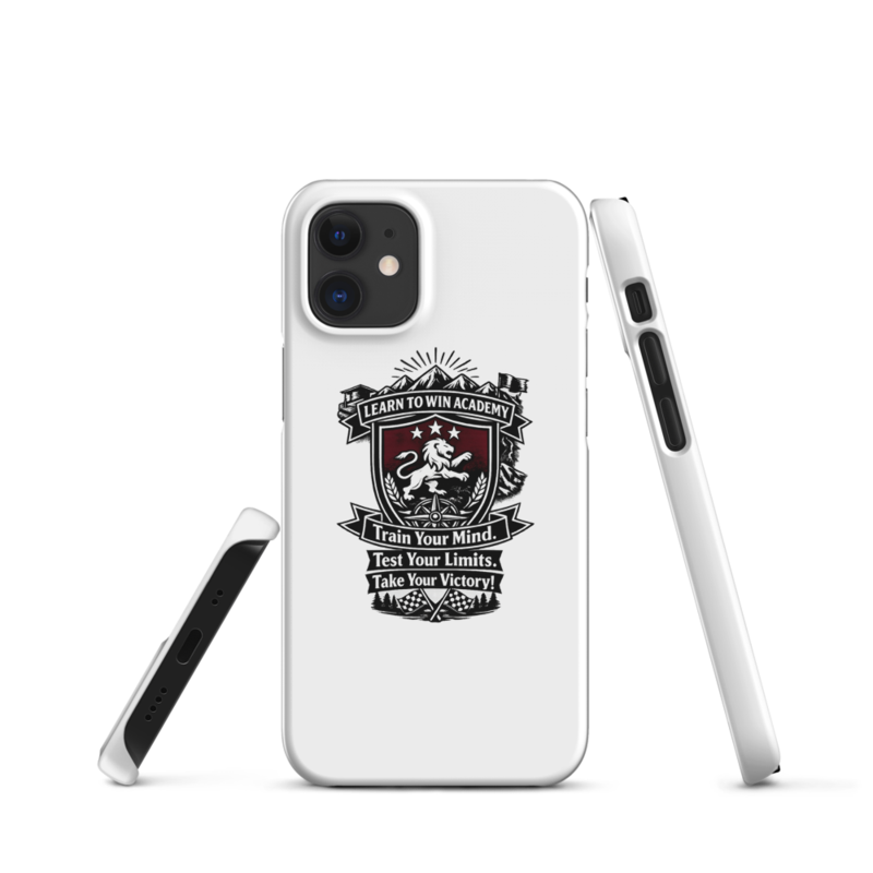 Learn To Win Academy | LTW TrainYourMind badge | iPhone Snap Case