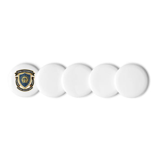 WOW University | WOWU FutureReadyMindset badge | Pin Buttons