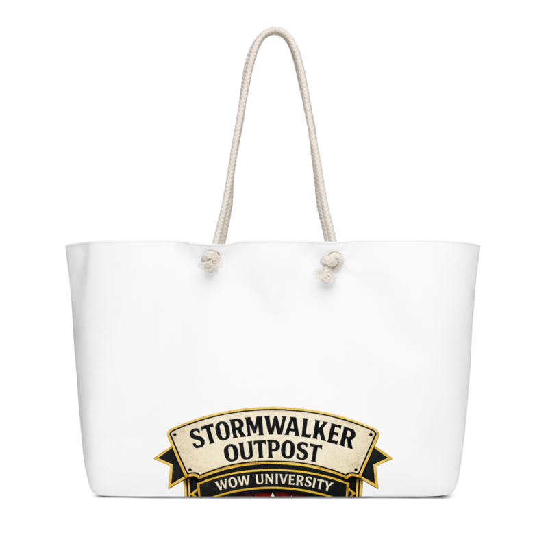 Stormwalker Outpost badge Weekender Bag