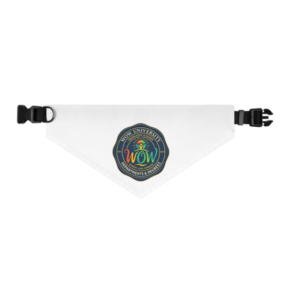 WOW University | WOWU DepartmentsDegrees medallion | Pet Bandana