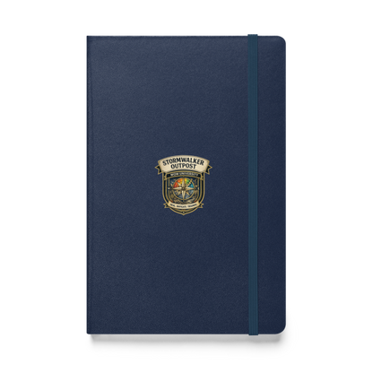 Stormwalker Outpost WOWU compass badge Hardcover Notebook