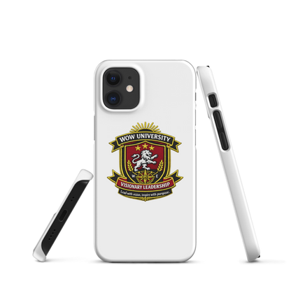 WOW University | WOWU VisionaryLeadership badge | iPhone Snap Case