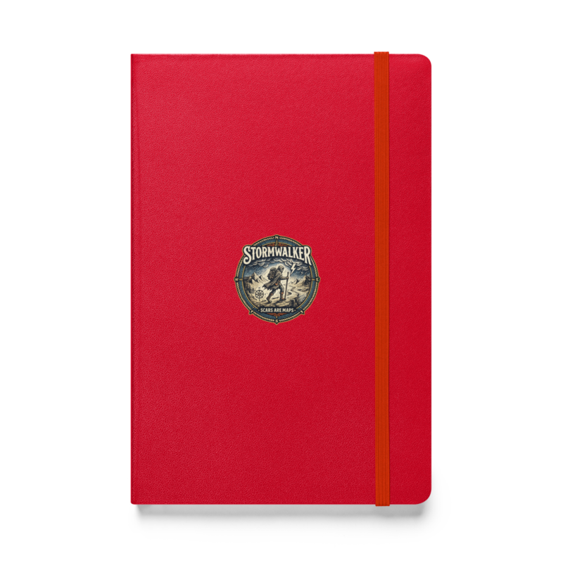 Stormwalker Scars medallion Hardcover Notebook