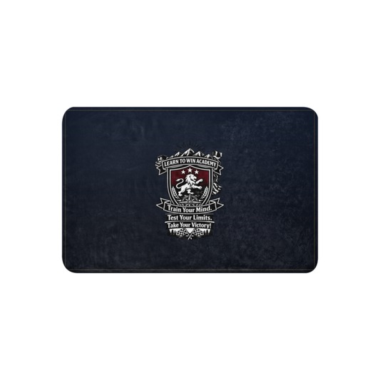 Learn To Win Academy | LTW TrainYourMind badge | Sublimated Sherpa Blanket