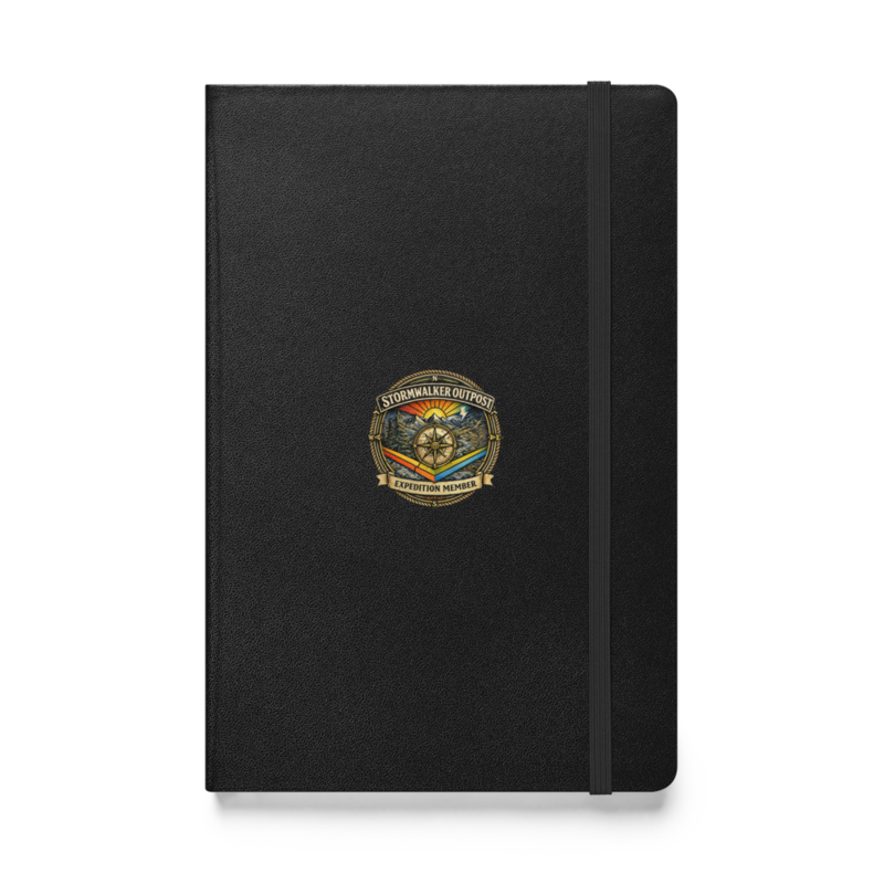Stormwalker Outpost medallion Hardcover Notebook
