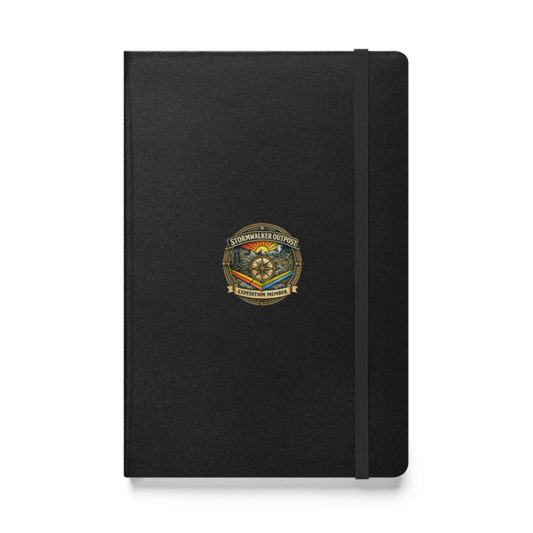 Stormwalker Outpost medallion Hardcover Notebook