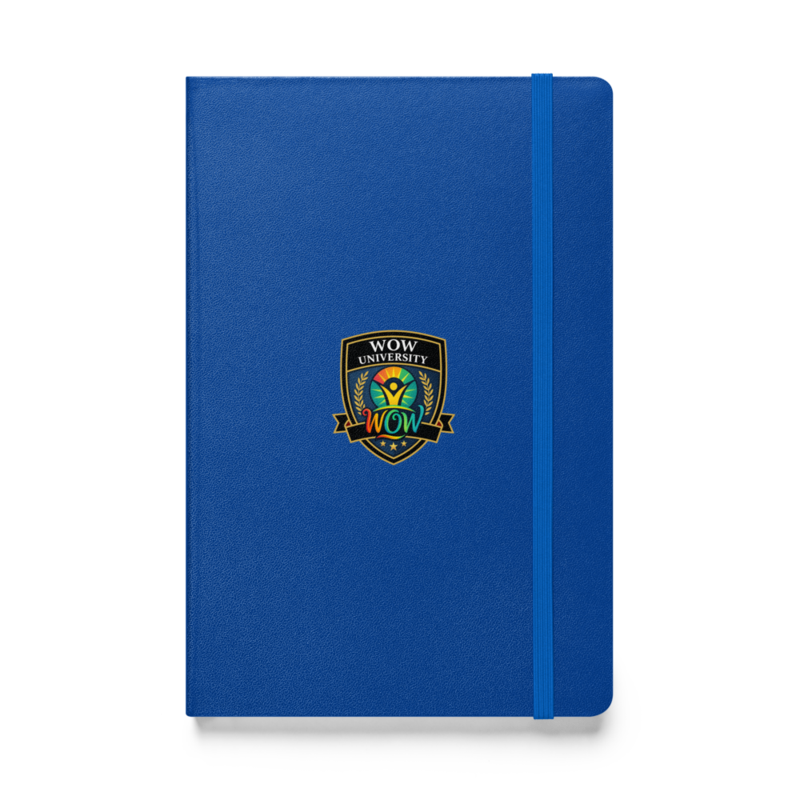 WOWU Core badge Hardcover Notebook