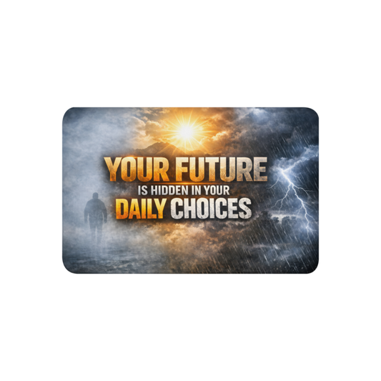 WOW | Your Future Is Hidden In Your Daily Choices | Sublimated Sherpa Blanket