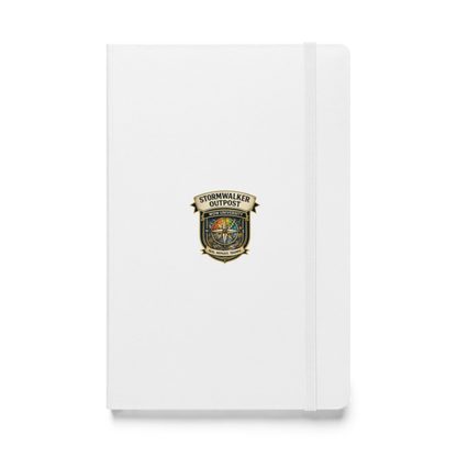Stormwalker Outpost WOWU compass badge Hardcover Notebook