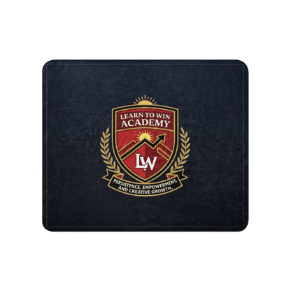 Learn To Win Academy | LTW Core logo | Sublimated Sherpa Blanket