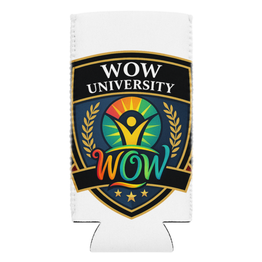 WOW University | WOWU Core badge | Can Cooler