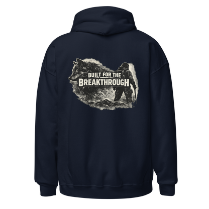 Stormwalker Outpost — Outpost Badge Hoodie — Back (Navy)