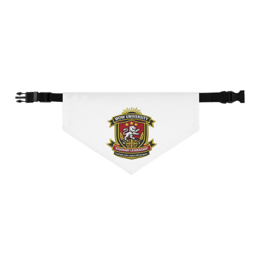 WOWU VisionaryLeadership badge Pet Bandana