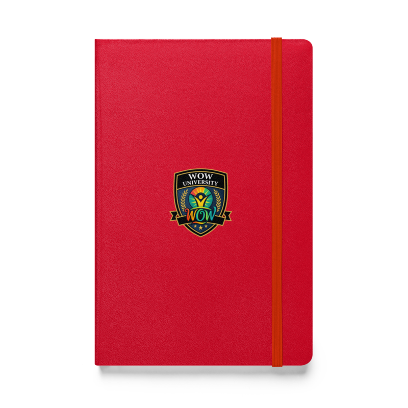 WOWU Core badge Hardcover Notebook
