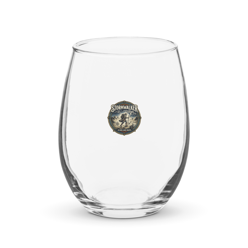 Stormwalker Scars medallion Wine Glass