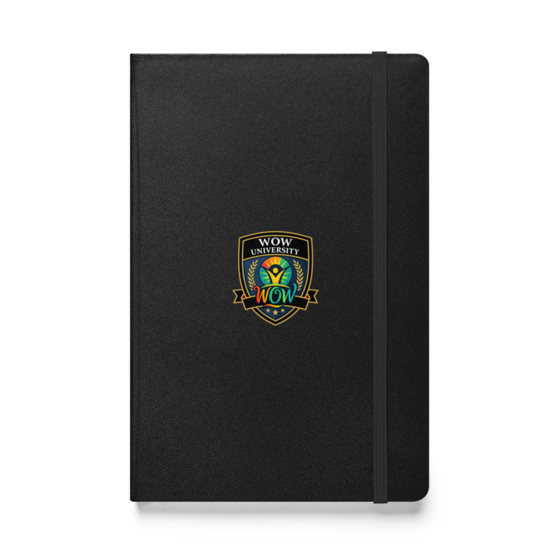 WOWU Core badge Hardcover Notebook
