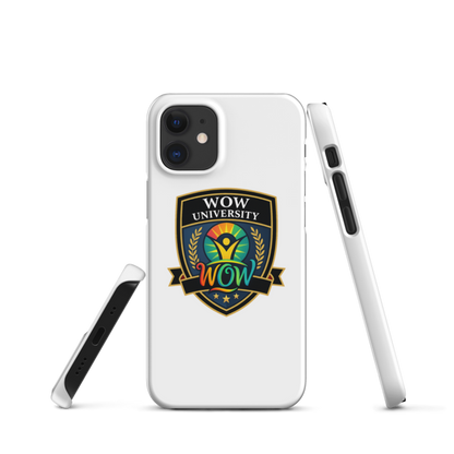 WOW University | WOWU Core badge | iPhone Snap Case