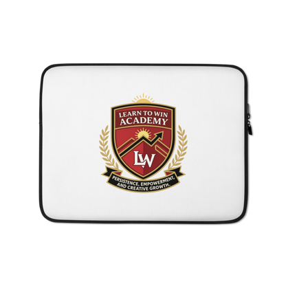 Learn To Win Academy | LTW Core logo | Laptop Sleeve