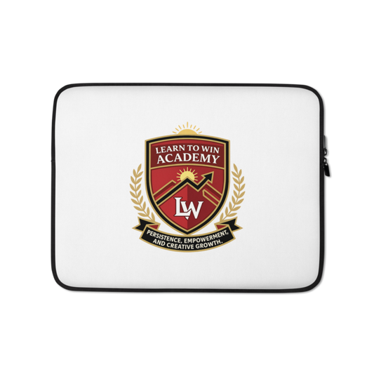 Learn To Win Academy | LTW Core logo | Laptop Sleeve