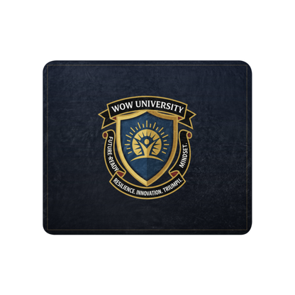 WOW University | WOWU FutureReadyMindset badge | Sublimated Sherpa Blanket