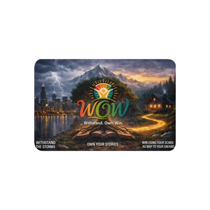 WOW | Withstand Own Win | Sublimated Sherpa Blanket