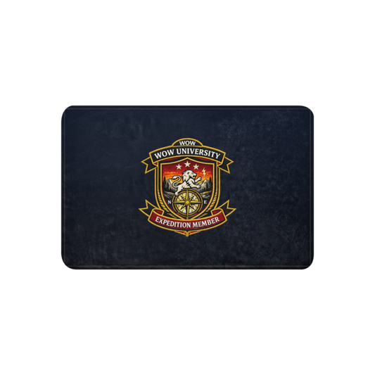 WOW University | WOWU ExpeditionMember badge | Sublimated Sherpa Blanket