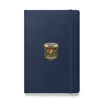 Stormwalker Outpost badge Hardcover Notebook