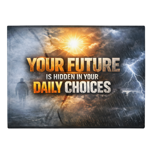 WOW | Your Future Is Hidden In Your Daily Choices | Throw Blanket