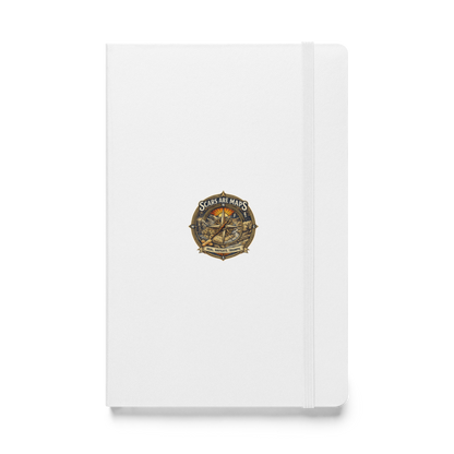 Stormwalker ScarsAreMaps medallion Hardcover Notebook