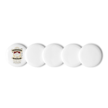 Learn To Win Academy | LTW Shield logo | Pin Buttons