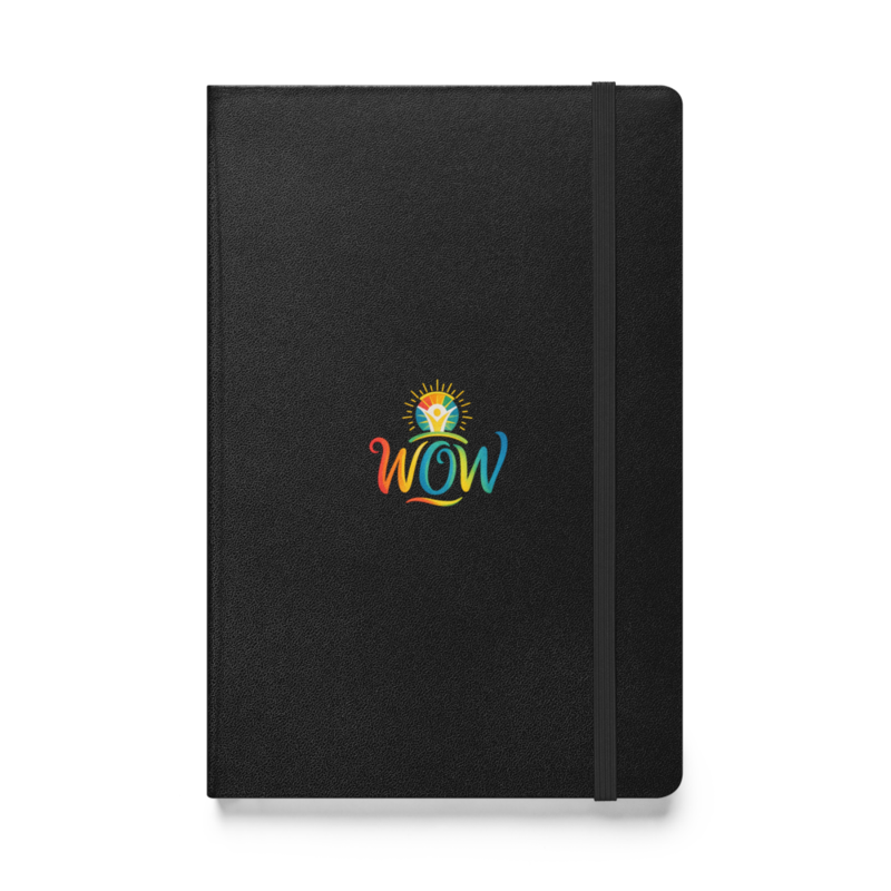 WOW Core logo Hardcover Notebook
