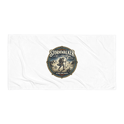 Stormwalker Outpost | Stormwalker Scars medallion | Beach Towel