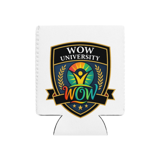 WOW University | WOWU Core badge | Can Cooler