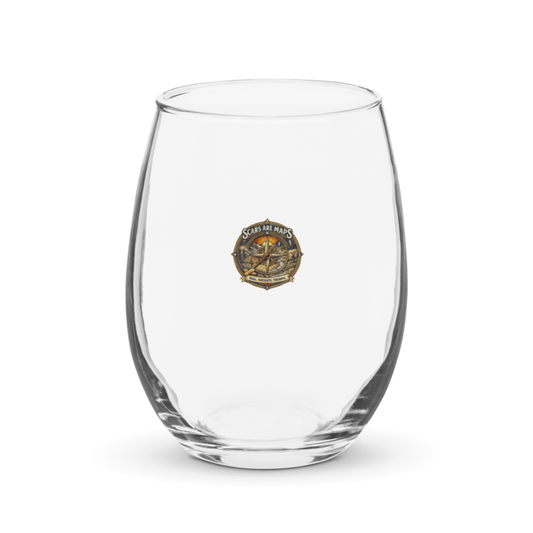 Stormwalker Outpost | Stormwalker ScarsAreMaps medallion | Wine Glass