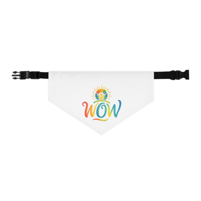 WOW Core logo Pet Bandana