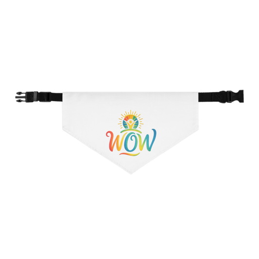 WOW Core logo Pet Bandana