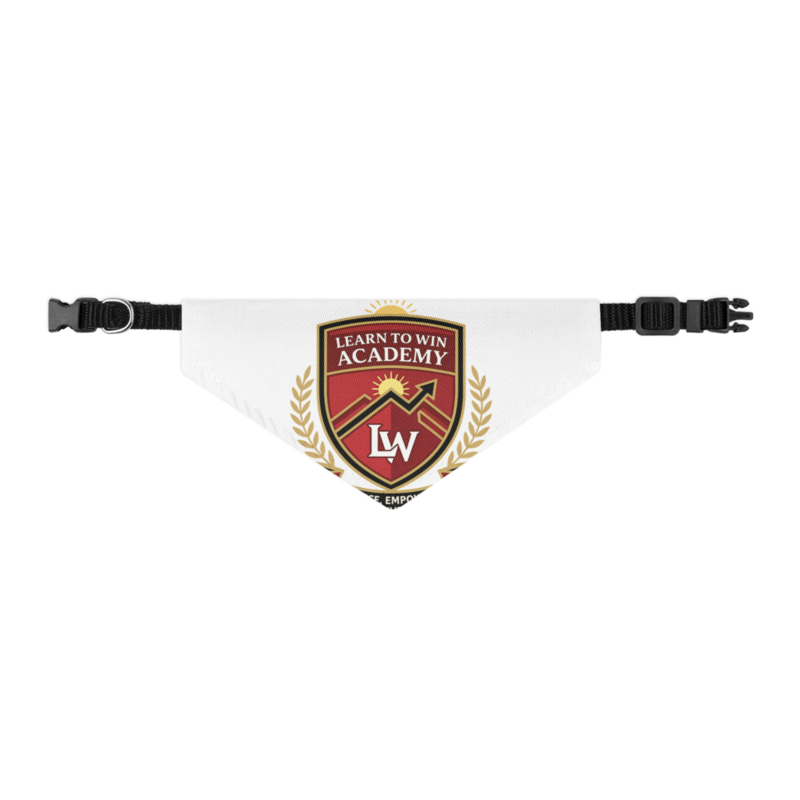 Learn To Win Academy | LTW Core logo | Pet Bandana