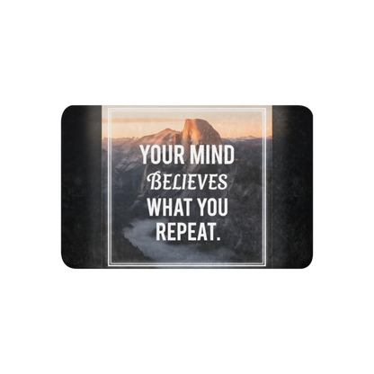 WOW | Your Mind Believes What You Repeat | Sublimated Sherpa Blanket